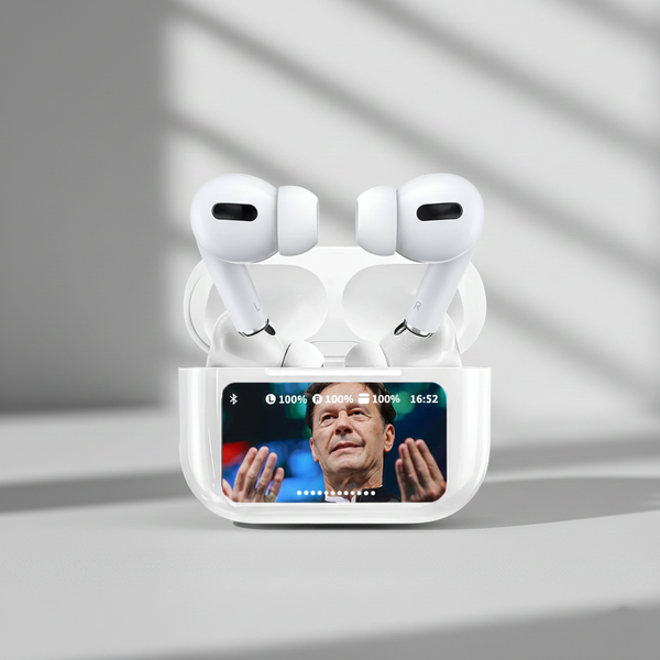 AirPods Pro-Style A9 Pro with LCD Touch Display Case | ANC