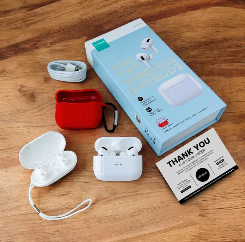 Joyroom Pro 2: Smart Wireless Earbuds with Deep Bass